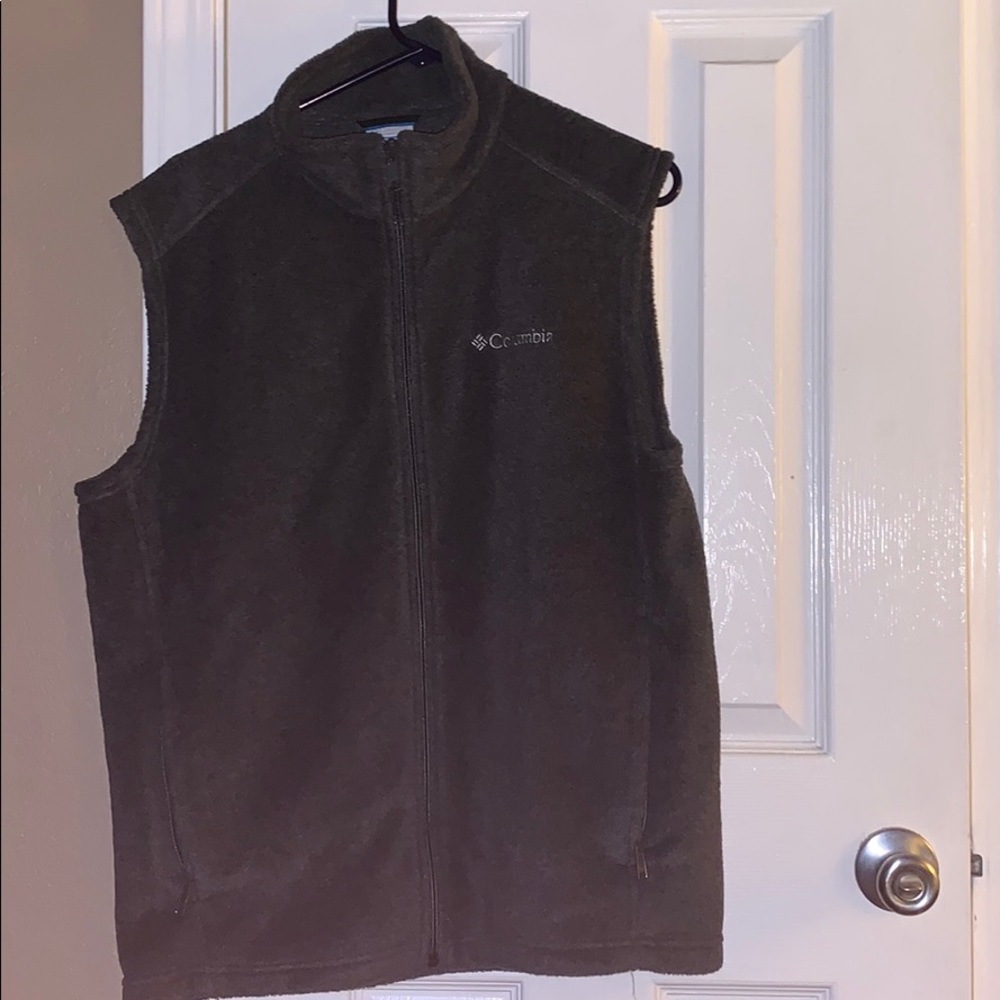 Full Zip Columbia Fleece Vest